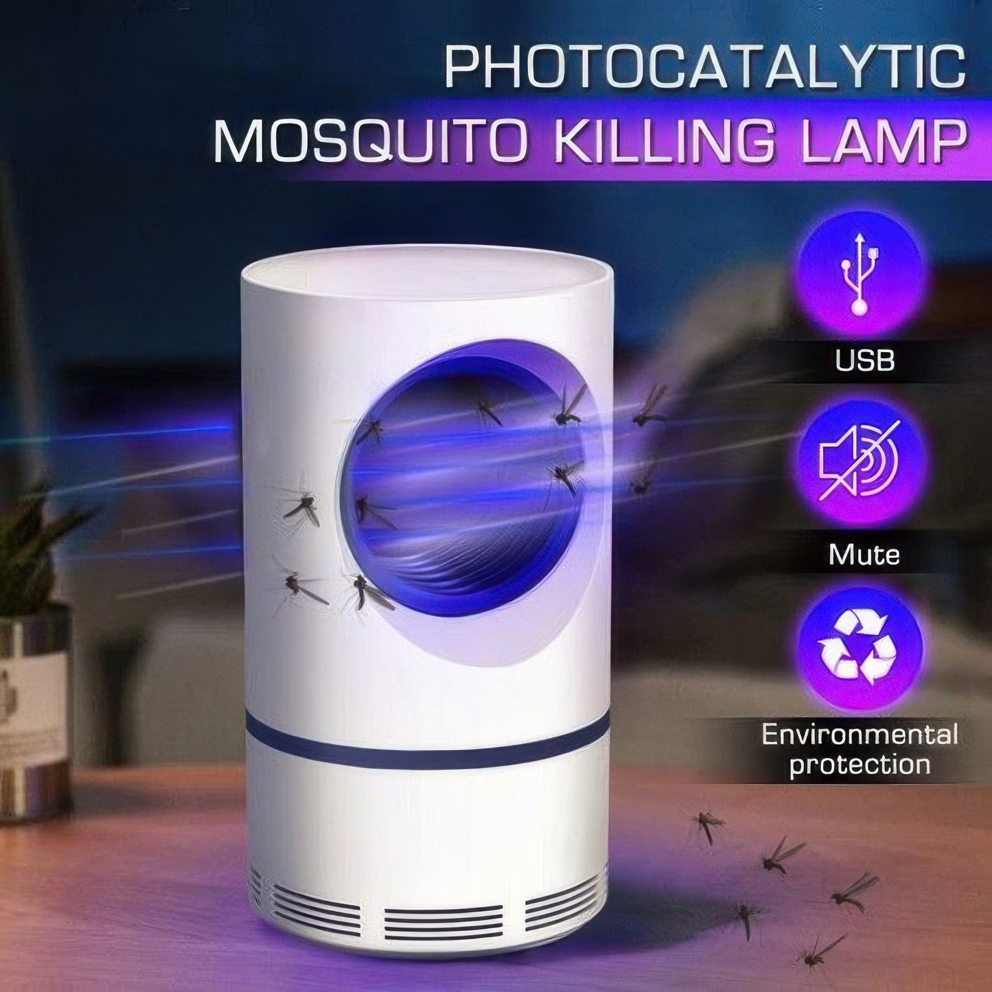 Mosquito killer lamp